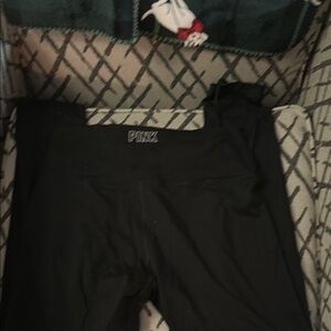 PINK Victoria's Secret Black Leggings